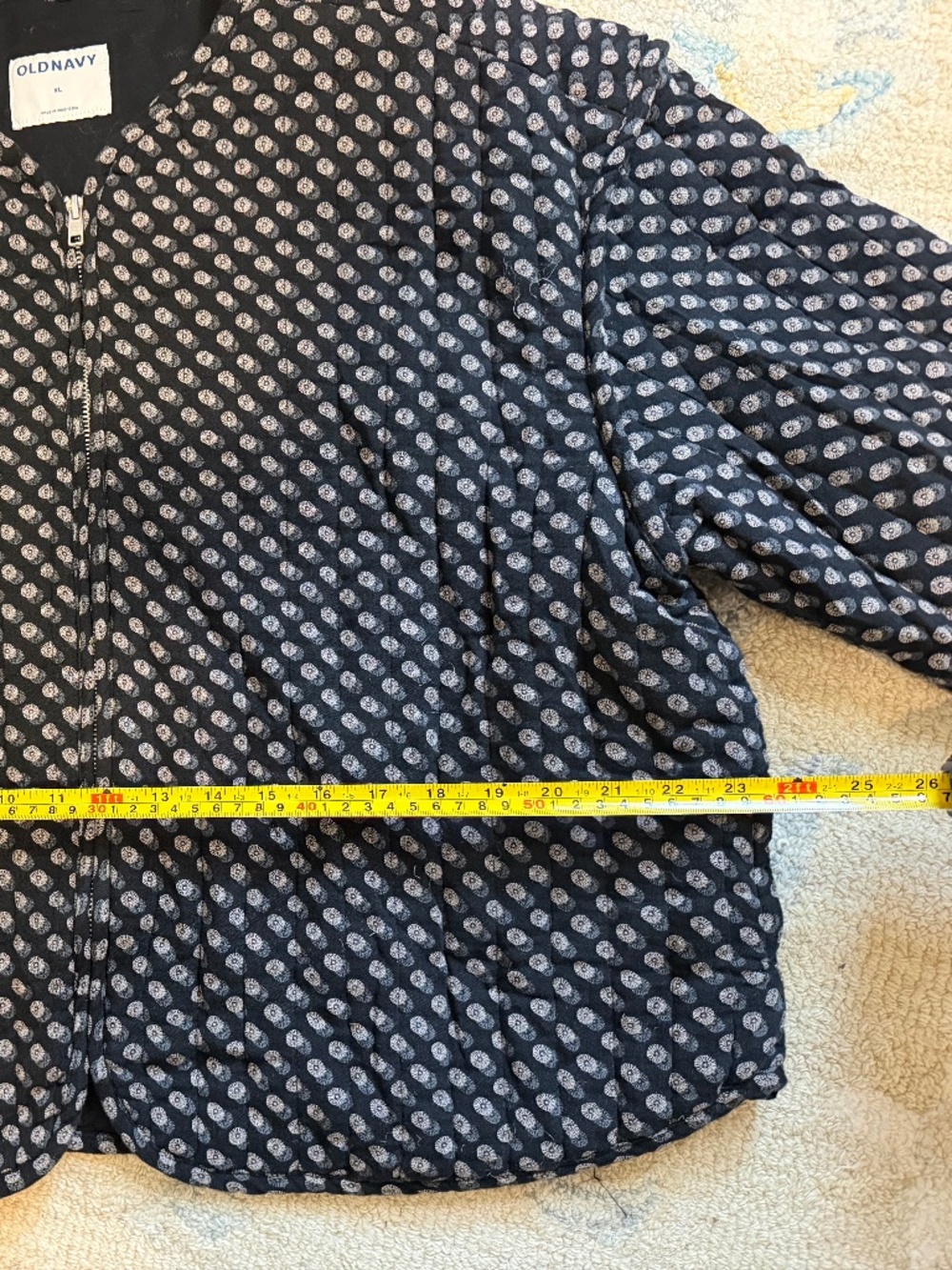 Quilted Full Zip Jacket - Picture 4 of 6